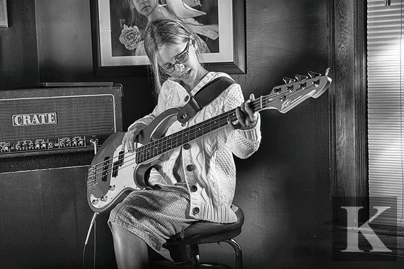Second Place - Porter and her bass - Brody
